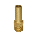 1/2" Brass Male Adapter with HexIBMA50