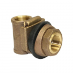 1" Pitless Adapter, No Lead Brass, 300' Support
