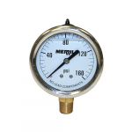 0-160 PSI No-Lead Stainless Case Pressure Gauge_noscript