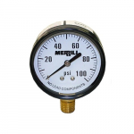 0-100 PSI No-Lead Pressure Gauge 2-1/2" DialPGNL25100