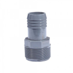 1-1/4" x 1-1/2" Poly Male Reducing Adapter