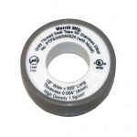 PTFE Teflon 1/2" x 520" Gray Thread Sealant Tape