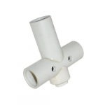 1" PVC Tank Tee, 1/2" Drain Hole, 5"PVCHDT100