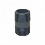 1" x 2" PVC Pipe Nipple, GrayPVCN1002GRAY