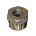 1" x 1/4" Stainless Steel Hex Bushing