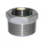 1" x 3/4" Stainless Steel Hex Bushing