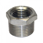 3/4" x 1/2" Stainless Steel Hex BushingSSHB7550