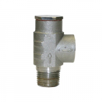 1/2" Stainless Steel Pressure Relief Valve, 75PSI