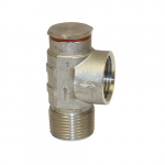 3/4" Stainless Steel Pressure Relief Valve, 75PSI