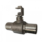 1-1/4" Insert Ball Valve Curb Stop Custom HandleSSVICS125