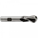 1" Cobalt Ball Nose End Mill, Two Flute