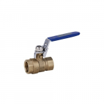 1-1/2" FPT Brass Ball Valve with Handle_noscript