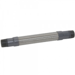 1" x 18" MPT Metal Hose with CS Fittings