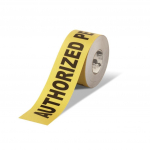 2" Wide Authorized Personnel Only Floor Tape_noscript