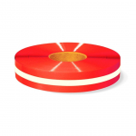 2" Red with Glowing Center Line Floor Tape_noscript