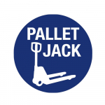 "Pallet Jack" Floor Sign, 12"_noscript