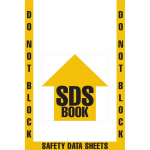 "Do Not Block SDS Book" 16" Sign_noscript
