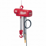 1 Ton Electric Chain Hoist, 10' Lift, 115/230V_noscript