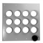 4" Entry Panel, 12 Port, 3 x 4_noscript