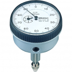 Back plunger dial indicator, 0-1mm, 50-0-50 reading