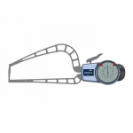 External Measurement Dial Caliper Gage, 0-10mm/19.1mm