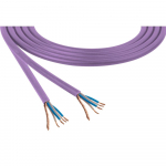 Neglex Quad Microphone Cable, Purple, 164 ft Roll