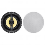Black Back Ceiling Speaker 8in 2-Way Fiber