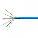Cat6 Ethernet Bulk Cable, Solid, 23AWG, No Logo, Blue_noscript