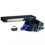 8-Port USB PS2 Combo KVM Switch with Cable, Retail_noscript