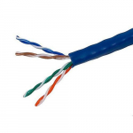 Cat5e Ethernet Bulk Cable Solid, 1000ft, Blue_noscript