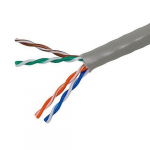 Cat5e Ethernet Bulk Cable Stranded, 1000ft, Gray_noscript