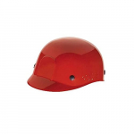 Bump Cap, Hard, Red with Plastic Suspension