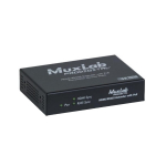 HDMI/RS232 Receiver with PoE, HDBT, UHD-4K