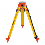 Surveyors' Grade Wooden Tripod with Quick Clamp_noscript