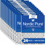 10x10x1 Pleated MERV 12 Air Filters 24 Pack_noscript