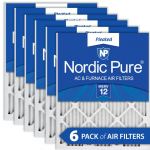 10x10x1 Pleated MERV 12 Air Filters 6 Pack_noscript