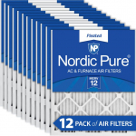 10x20x1 Pleated MERV 12 Air Filters 12 Pack_noscript