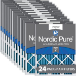 10x24x1 Pleated MERV 7 Air Filters 24 Pack_noscript