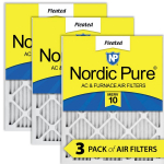 10x30x1 Pleated MERV 10 Air Filters 3 Pack_noscript