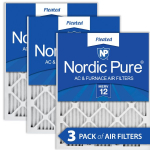 10x30x1 Pleated MERV 12 Air Filters 3 Pack_noscript