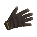 Cut Resistant Mechanics Gloves, Medium, Black