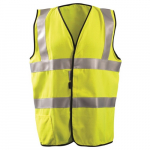 Flame Resistant Stripe Vest, Yellow, 3XL