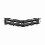Angled Punchdown Patch Panel, 48 Ports_noscript