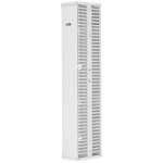 Dual Vertical Cable Manager, White, 10" x 83.88"_noscript