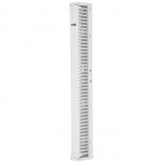 Single Vertical Cable Manager, White, 8" x 83.88"_noscript