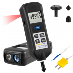 Handheld Tachometer, 5 to 99999 rpm