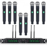 8-Channel UHF Wireless Microphone System