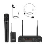 Dual VHF Wireless Microphone System_noscript