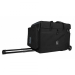 Carrying Case with Off-Road Wheels, Black