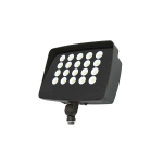 Integreted LED Flood Light, Bronze, 8000 Lm_noscript